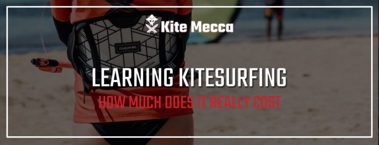 kitesurf student taking lessons of kitesurfing in las terrenas, dominican republic with IKO instructor